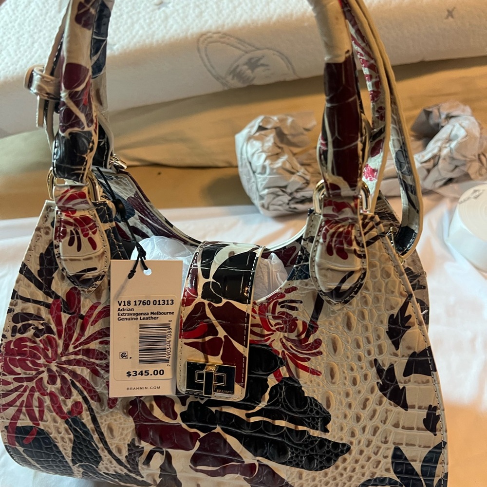 Brahmin Adrian Extravaganza Melbourne Genuine leather
